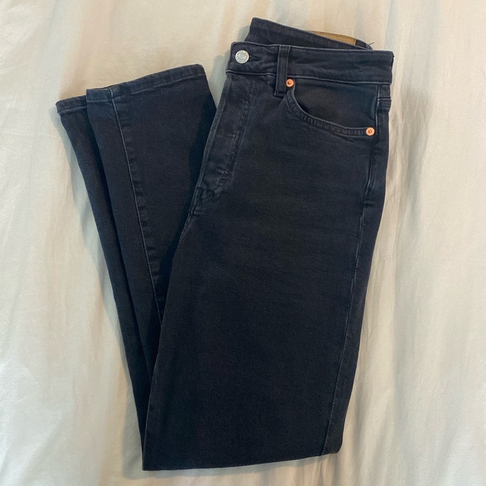 H&M Ultra High Waist Mom Jeans